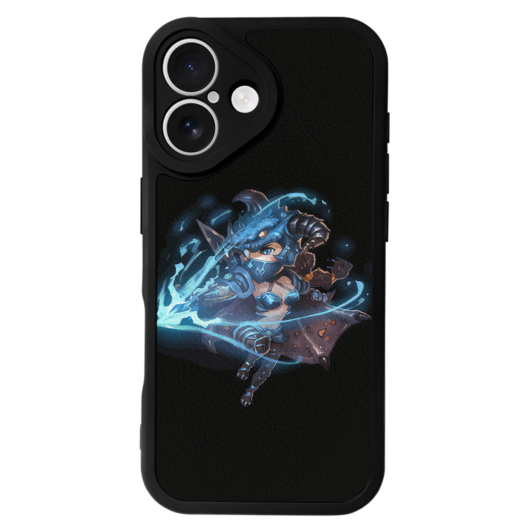 （画像用） リーグ・オブ・レジェンド League of Legends LOL 【iPhone 16シリーズ対応】シリコンスマホケース（レザー調） 材質：シリコン